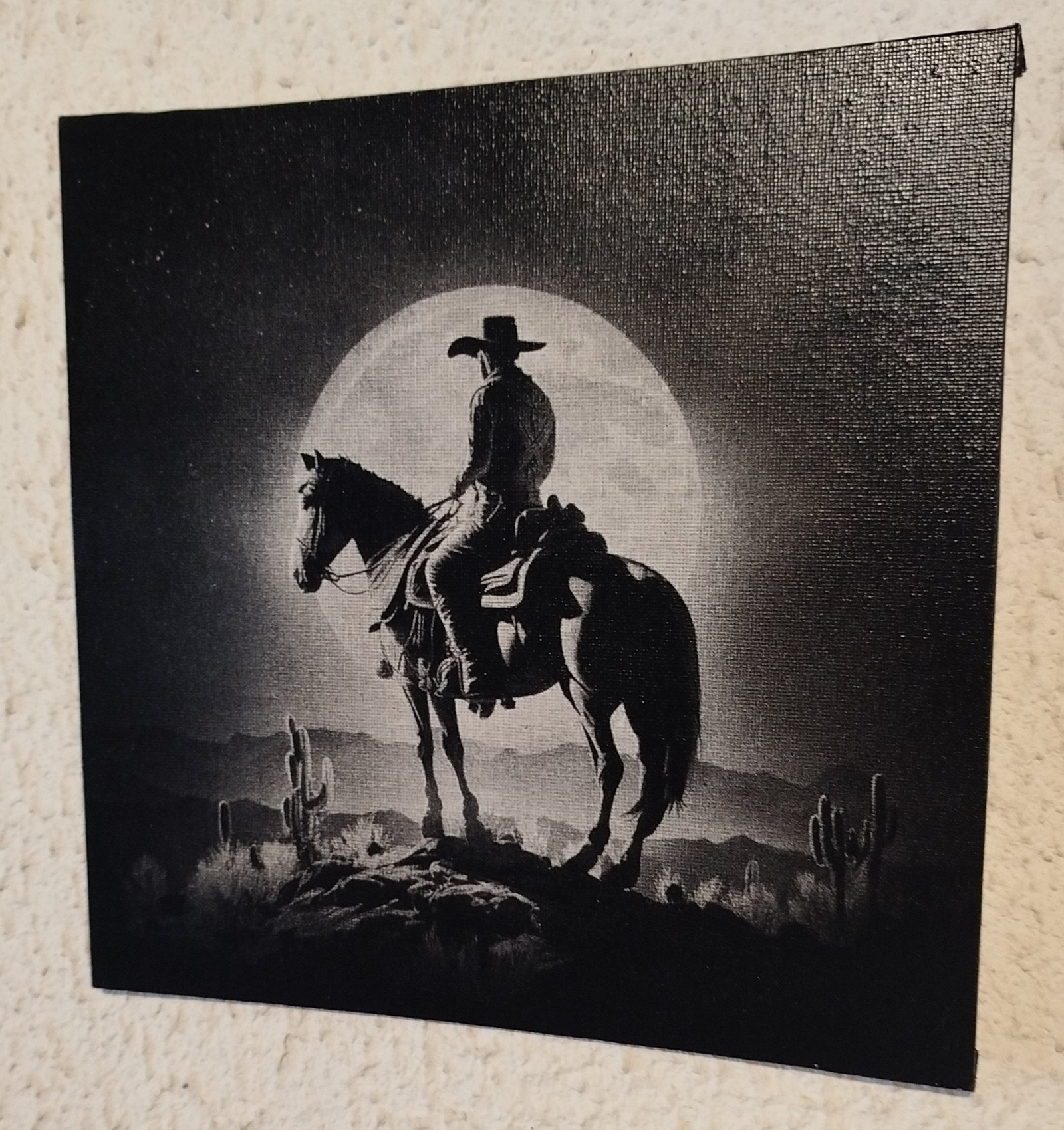 Toile de peintre gravée personnalisée 25 × 25 cm – Photo ou motif – Image 11