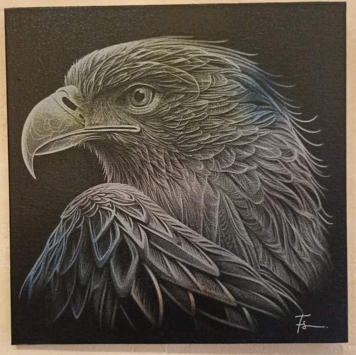 Toile de peintre gravée personnalisée 25 × 25 cm – Photo ou motif – Image 7