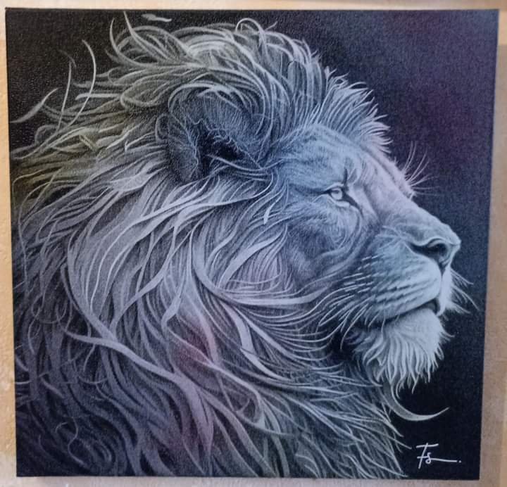 Toile de peintre gravée personnalisée 25 × 25 cm – Photo ou motif – Image 5