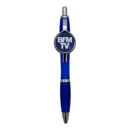 stylo personnalisé bleu